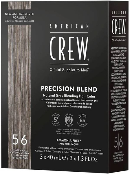 American Crew Precision Blend Medium Ash 3x40ml