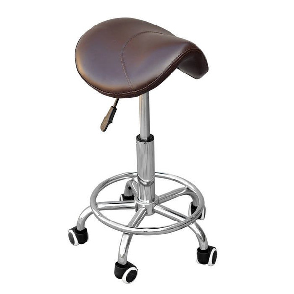 Taboret fryzjerski Rodeo brąz