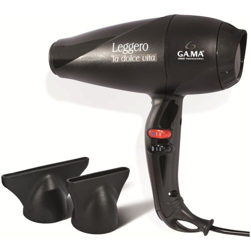 GA.MA Suszarka Leggero 2400W czarna