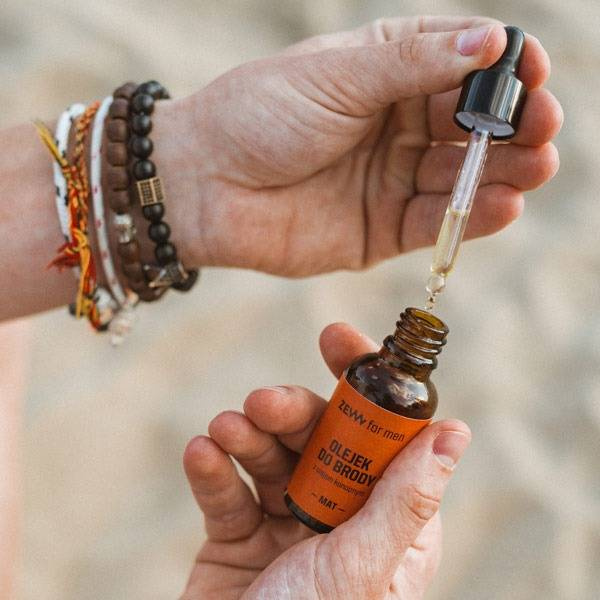 Zew Olejek do brody z olejem konopnym MAT 30ml