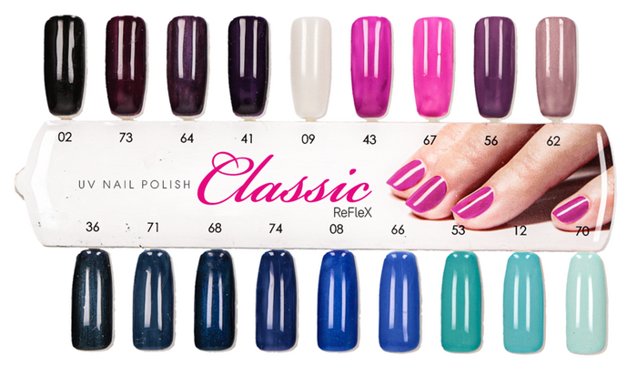 02 Lakier hybrydowy ReFleX Classic UV NAIL POLISH 6ml