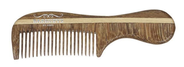 Barburys Rosewood MINI grzebień z rączką 7,4cm