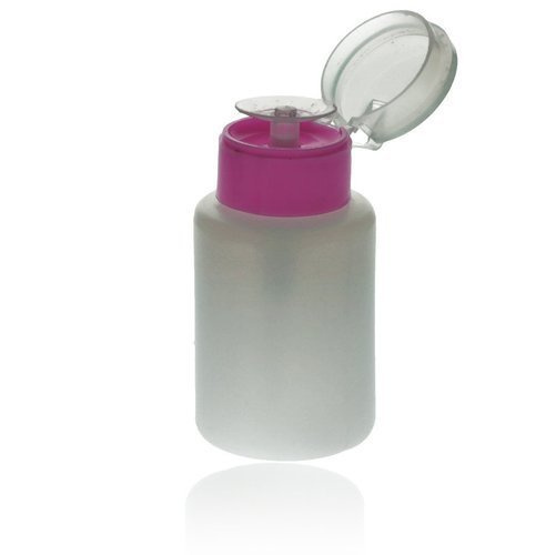 Dozownik z pompką na płyny 150ml - różowy