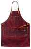 Dapper Dan Fartuch barberski Oxblood