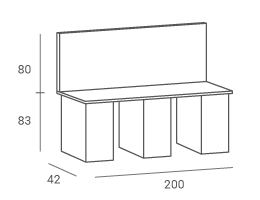 Konsola fryzjerska Amelia