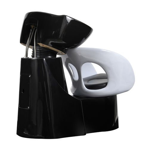 Myjnia fryzjerska Ovo czarno biała