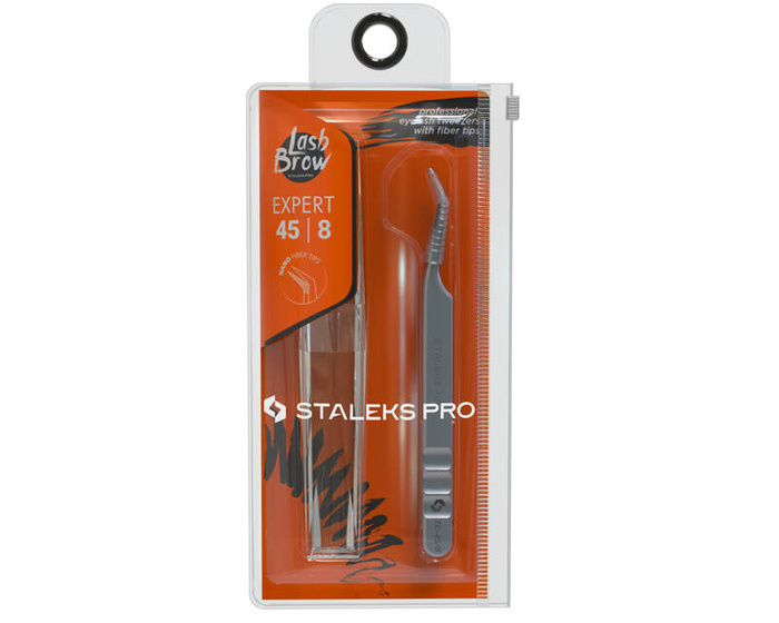 Staleks Pęseta do rzęs Expert TE-45/8