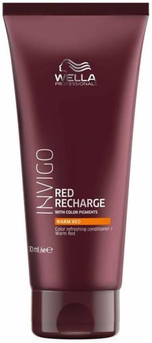 Wella INVIGO Color Recharge ciepła czerwień odżywka 200 ml