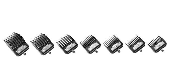 Andis nasadki BG Series Premium Metal Clip 7 szt.