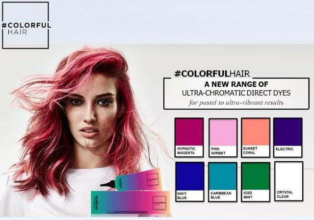  L'Oreal Colorfulhair Blue 90ml