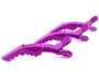 Klipsy krokodylki fioletowe 6 szt. 11cm
