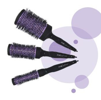 Fox szczotka wklęsła fioletowa 65mm