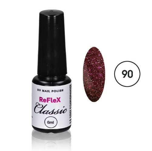90 Lakier hybrydowy ReFleX Classic UV NAIL POLISH 6ml