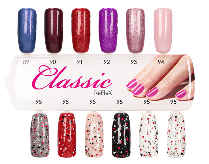 90 Lakier hybrydowy ReFleX Classic UV NAIL POLISH 6ml