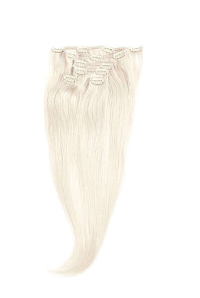 Włosy naturalne Clip In zestaw 6 częściowy #613