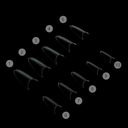 TIPSY typ FRENCH MIGDAŁ bezbarwny 120szt