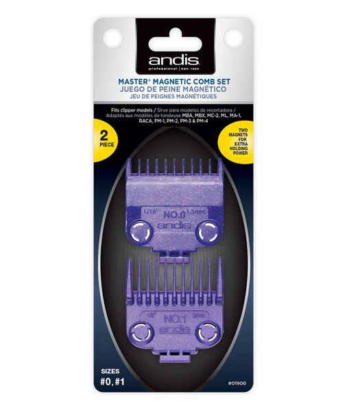 Andis nasadki Master Dual Magnet "S" 2 szt.