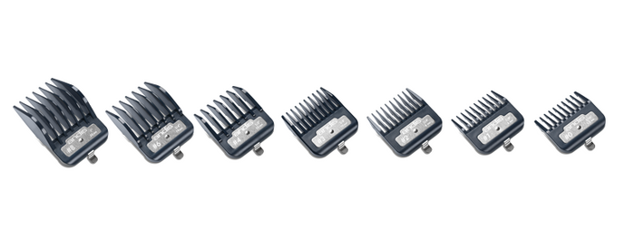 Andis nasadki Master Premium Metal Clip 7 szt.
