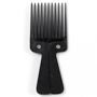 Grzebień Afro składany czarny