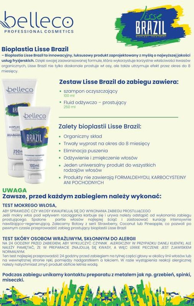 Belleco Bioplastia Zestaw