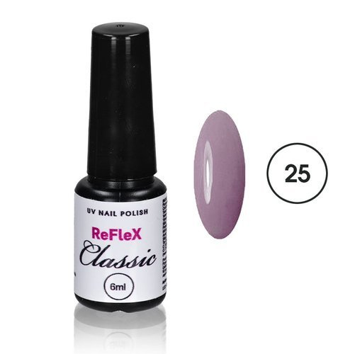25 Lakier hybrydowy ReFleX Classic UV NAIL POLISH 6ml