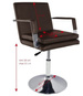 Fotel fryzjerski 049 brązowy