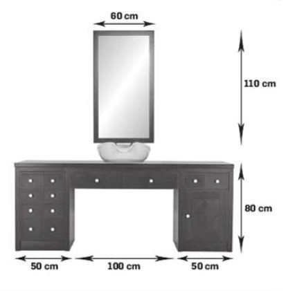 Konsoleta Barber Classic dwuosobowa