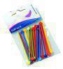 Szpilki do wałków kolorowe 20szt