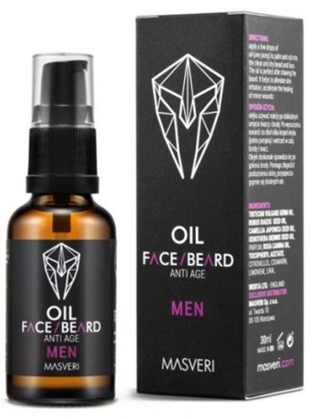 Masveri Olejek do brody ANTI-AGE 30ml